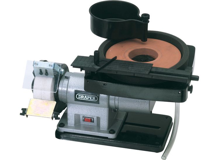 Draper 31235 Wet and Dry Bench Grinder (350W)