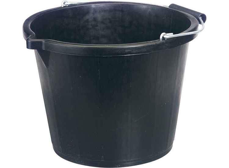 Draper 31687 Bucket - Black (14.8L)