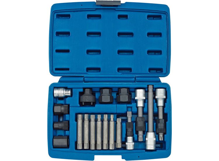 Draper 31921 Alternator Pulley Tool Kit (18 Piece)