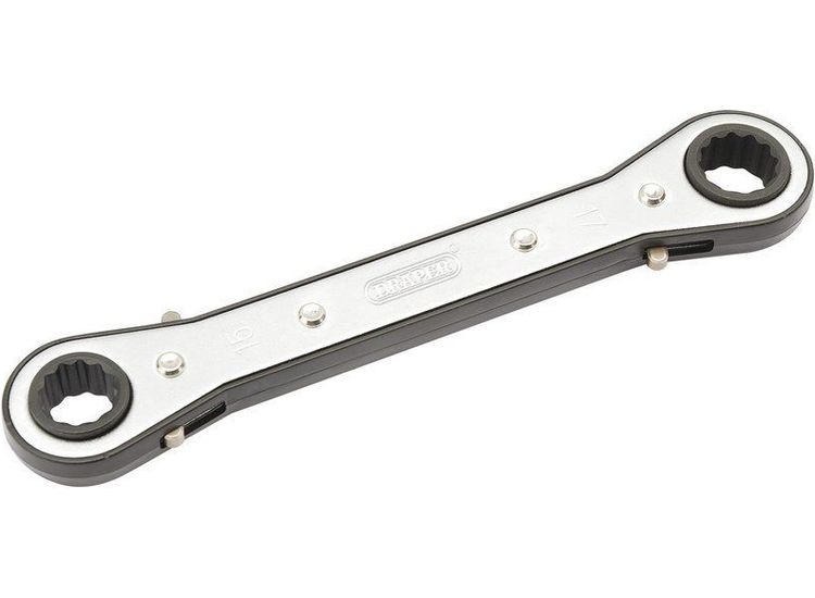 Draper 31996 Ratcheting Ring Spanner (15mm x 17mm)