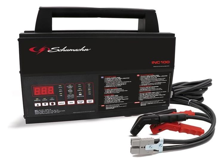 Schumacher® INC100 100A Flash Reprogrammer/Power Supply with Battery Support, 12V 32808