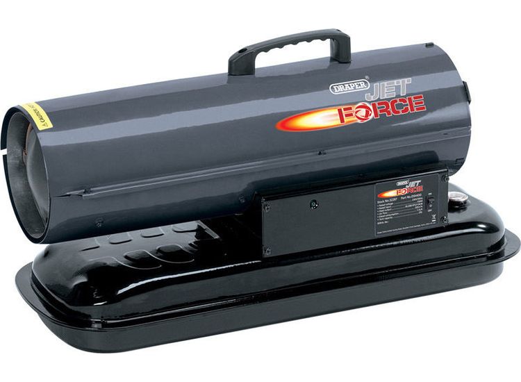 Draper 32287 Jet Force, Diesel and Kerosene Space Heater (45,000 BTU/13kW)