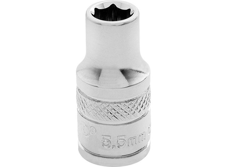 Draper 32449 1/4" Sq. Dr. Hi-Torq&amp;#174; 6 Point Socket (5.5mm)