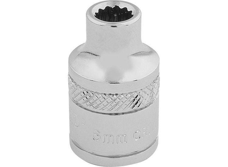 Draper 32766 3/8" Sq. Dr. Hi-Torq&amp;#174; 12 Point Socket (6mm)