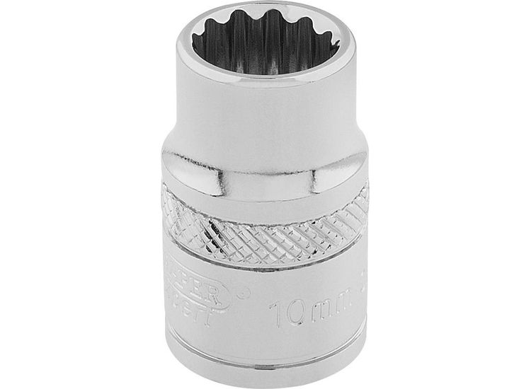 Draper 32770 3/8" Sq. Dr. Hi-Torq&amp;#174; 12 Point Socket (10mm)