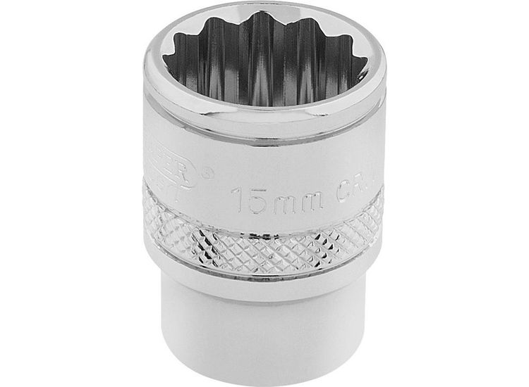 Draper 32778 3/8" Sq. Dr. Hi-Torq&amp;#174; 12 Point Socket (15mm)