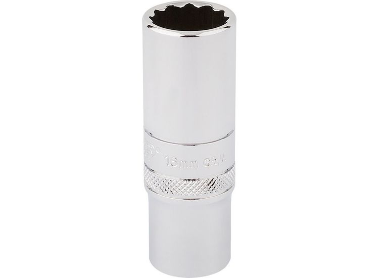 Draper 32990 3/8" Sq. Dr. Hi-Torq&amp;#174; 12 Point Deep Socket (16mm)