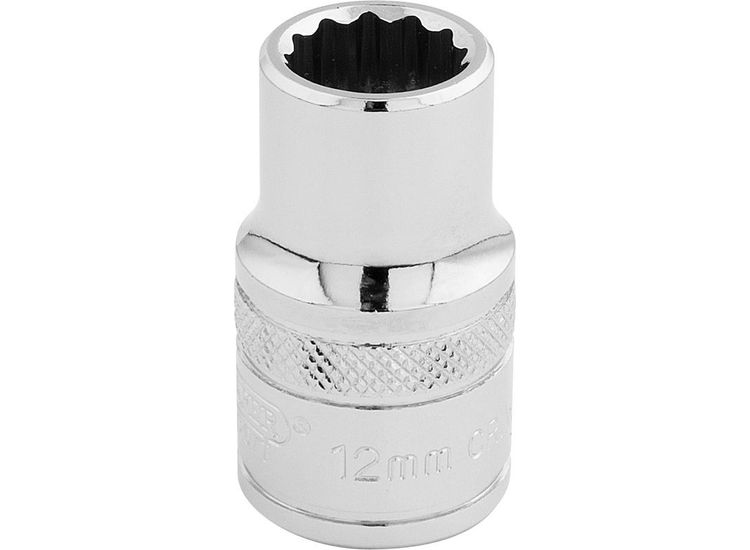 Draper 33097 1/2" Sq. Dr. Hi-Torq&amp;#174; 12 Point Socket (12mm)
