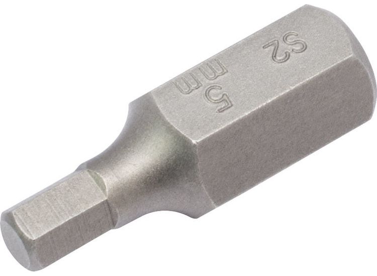 Draper 33326 5mm x 30mm Hexagonal 10mm Insert Bit for Mechanic's Bit Sets
