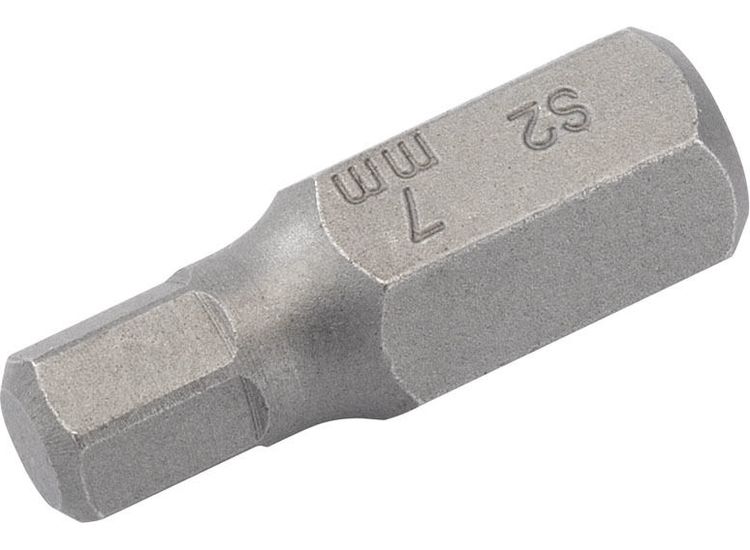 Draper 33328 7mm x 30mm Hexagonal 10mm Insert Bit for Mechanic's Bit Sets