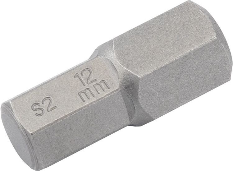 Draper 33331 12mm x 30mm Hexagonal 10mm Insert Bit for Mechanic's Bit Sets