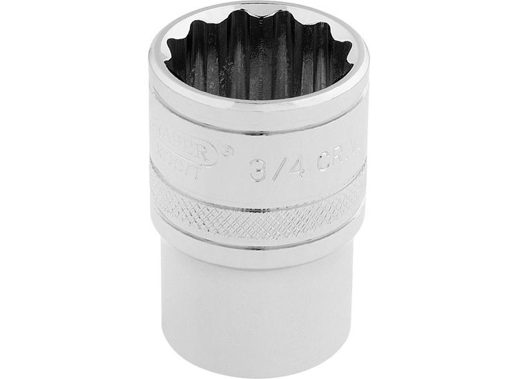 Draper 33660 1/2" Sq. Dr. Hi-Torq&amp;#174; 12 Point Socket (3/4")