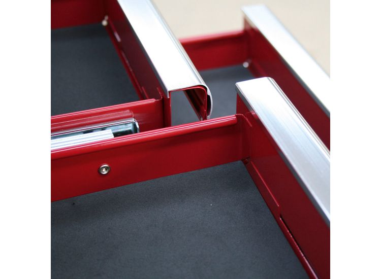 Sealey AP41110B Topchest 10 Drawer with Ball Bearing Slides Heavy-Duty - Black