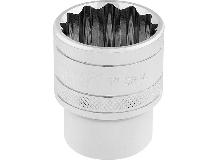 Draper 33725 1/2" Sq. Dr. Hi-Torq&amp;#174; 12 Point Socket (1")