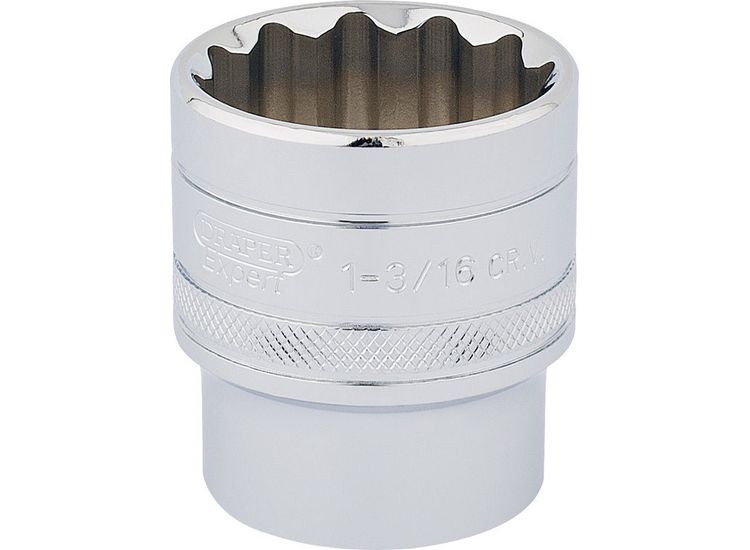 Draper 33728 1/2" Sq. Dr. Hi-Torq&amp;#174; 12 Point Socket (1.3/16")