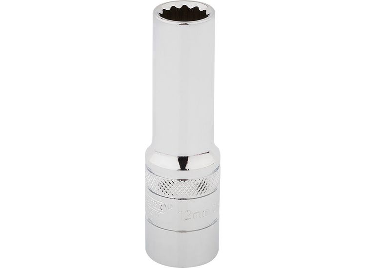 Draper 33731 1/2" Sq. Dr. Hi-Torq&amp;#174; 12 Point Deep Socket (12mm)