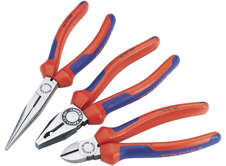 Draper 33778 Knipex 00 20 11 3 Piece Plier Assembly Pack