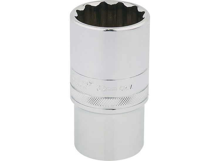 Draper 33865 1/2" Sq. Dr. Hi-Torq&amp;#174; 12 Point Deep Socket (32mm)