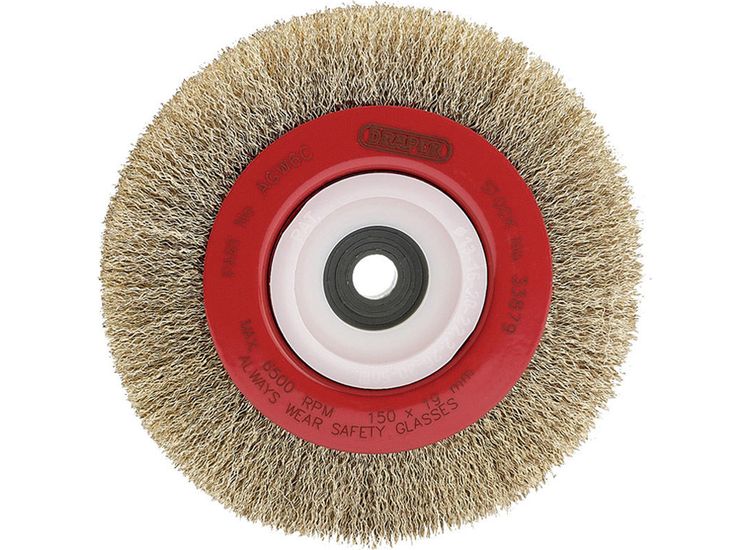 Draper 33879 150mm Crimped Steel Wire Wheel