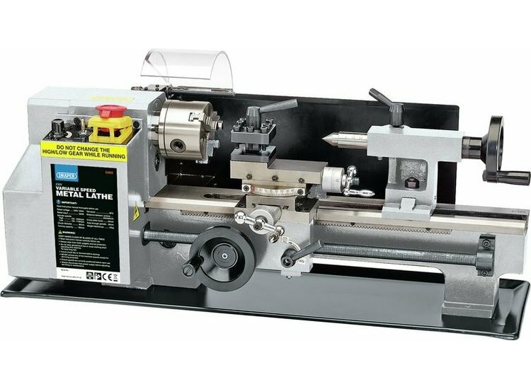 Draper 33893 Variable Speed Metal Work Lathe (250W)