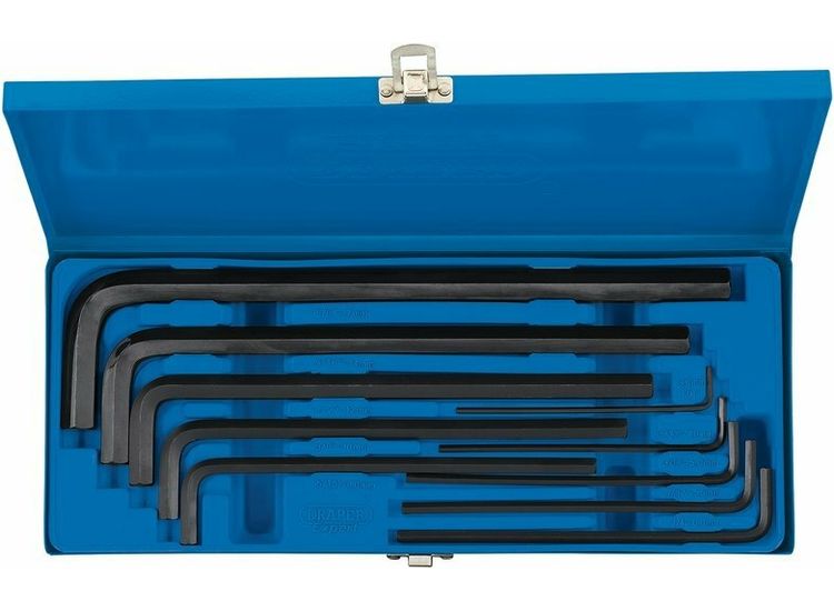 Draper 33895 Metric Extra Long Pattern Hexagon Key Set (10 Piece)