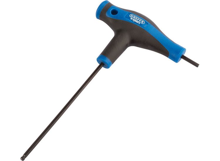 Draper 33907 2.5mm Soft Grip 'T' Handle Hexagon and Ball End Key