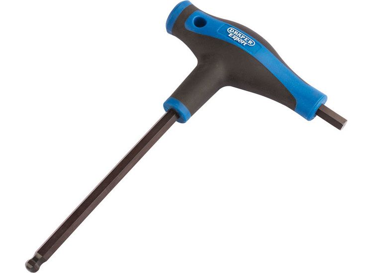 Draper 33912 8.0mm Soft Grip 'T' Handle Hexagon and Ball End Key