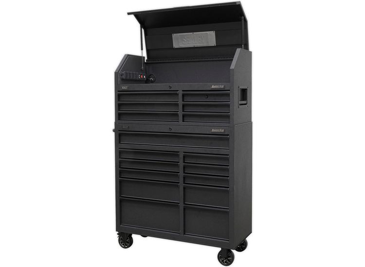 Sealey AP41BESTACK 17 Drawer Tool Chest Combination Soft Close Drawers with Power Bar