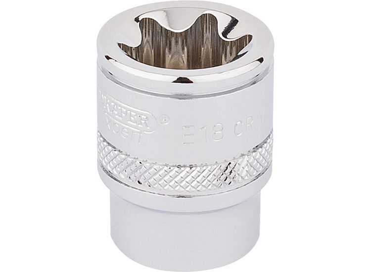 Draper 34207 3/8" Sq. Dr. TX-STAR&amp;#174; Socket (E18)