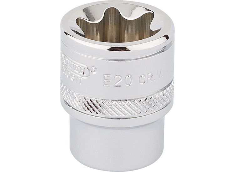 Draper 34265 3/8" Sq. Dr. TX-STAR&amp;#174; Socket (E20)