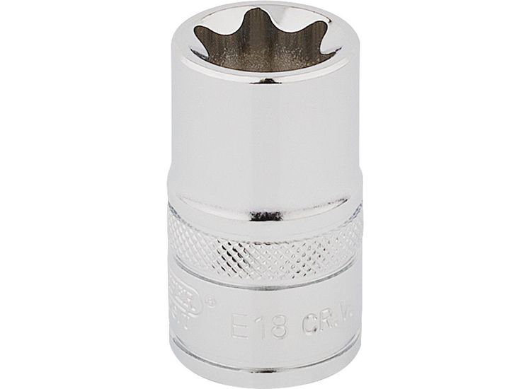 Draper 34340 1/2" Sq. Dr. TX-STAR&amp;#174; Socket (E18)