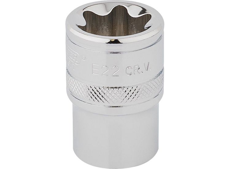 Draper 34372 1/2" Sq. Dr. TX-STAR&amp;#174; Socket (E22)