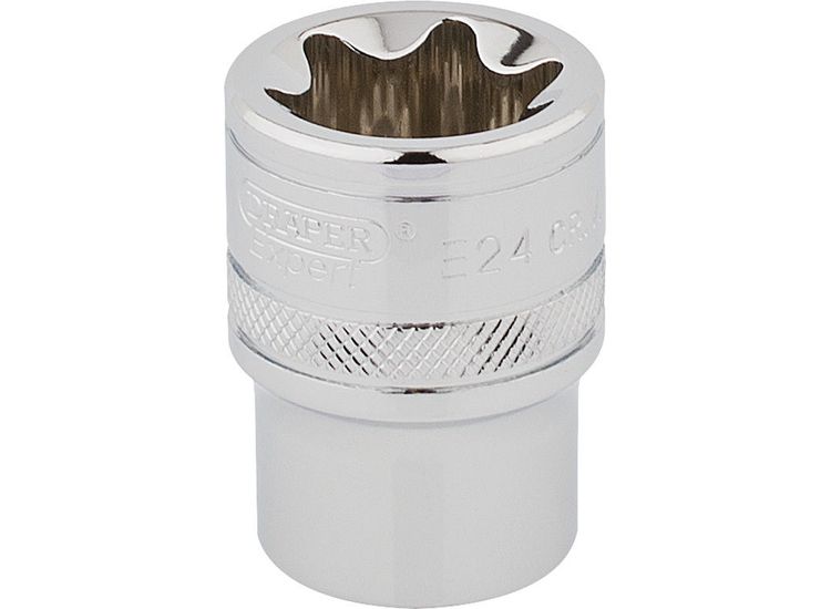 Draper 34402 1/2" Sq. Dr. TX-STAR&amp;#174; Socket (E24)