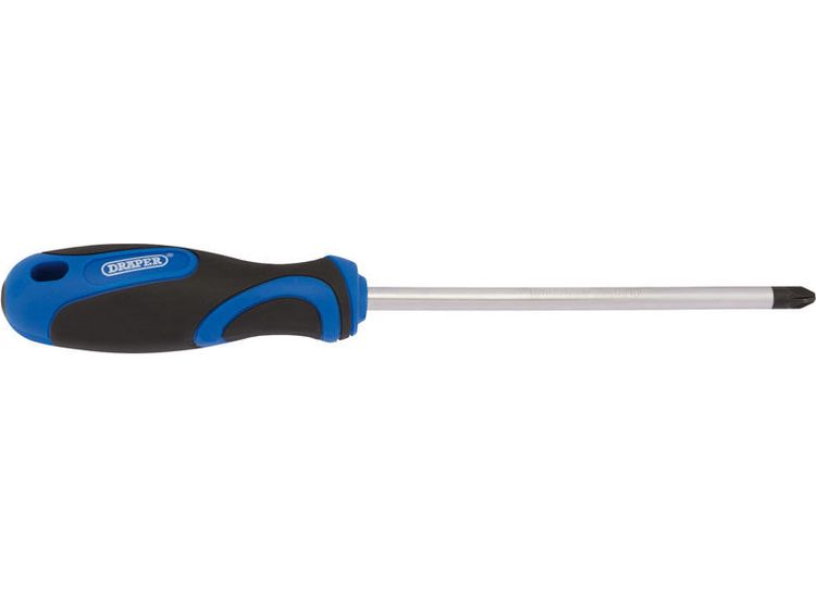 Draper 34549 No.3 x 150mm PZ Type Screwdriver with Soft Grip Handles