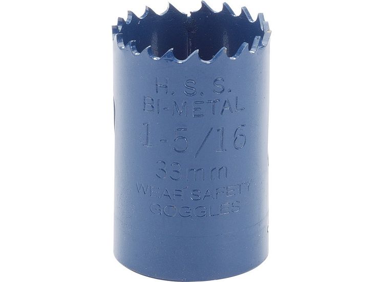 Draper 34757 33mm HSS Bi-Metal Holesaw Blade
