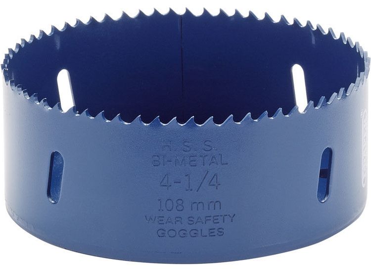 Draper 34771 108mm HSS Bi-Metal Holesaw Blade