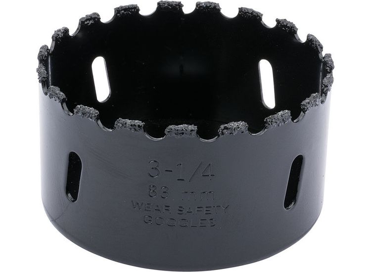 Draper 34954 83mm Tungsten Carbide Grit Hole Saw
