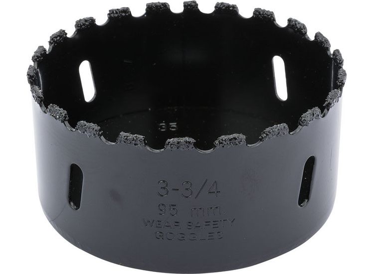 Draper 34965 95mm Tungsten Carbide Grit Hole Saw
