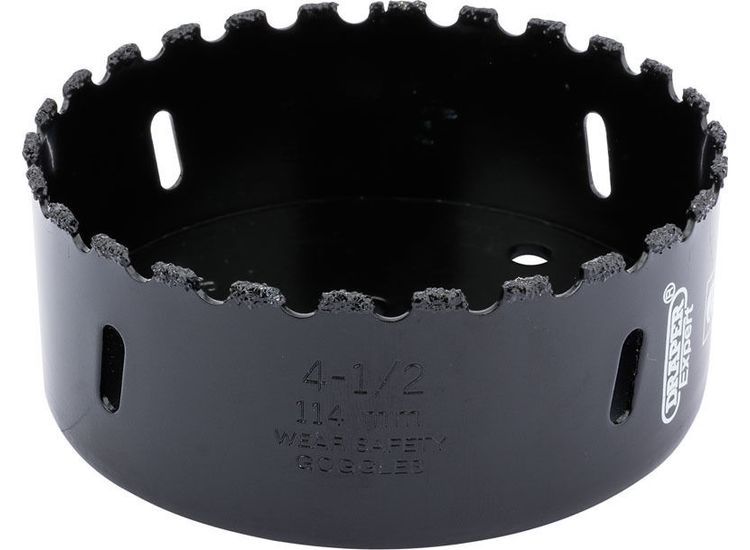 Draper 34969 114mm Tungsten Carbide Grit Hole Saw