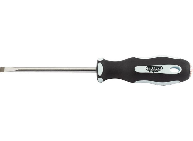 Draper 34973 Plain Slot 5.5 x 100mm Soft Grip Parallel Tip Screwdrivers