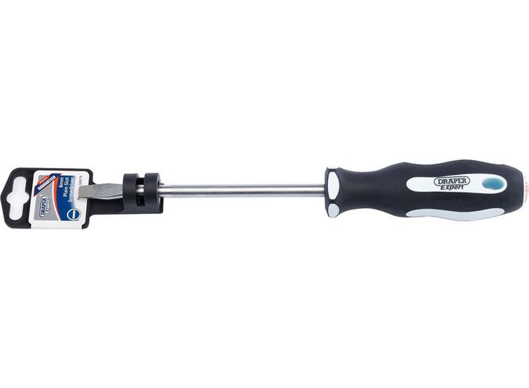 Draper 34979 Plain Slot 8.0 x 150mm Soft Grip Screwdrivers