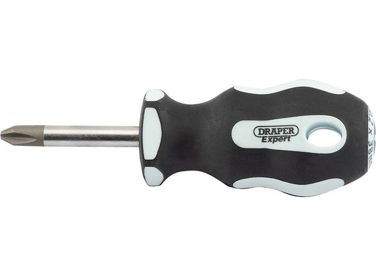 Draper 34991 Cross Slot No:2 x 38mm Soft Grip Screwdrivers