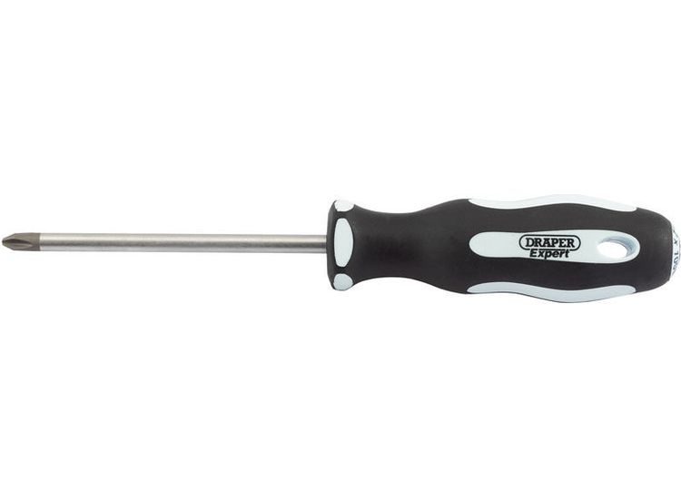 Draper 34992 Cross Slot No:2 x 100mm Soft Grip Screwdrivers
