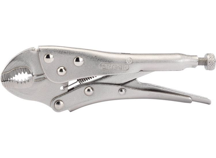 Draper 35367 Curved Jaw Self Grip Pliers (140mm)