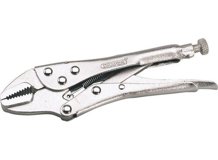 Draper 35371 190mm Straight Jaw Self Grip Pliers