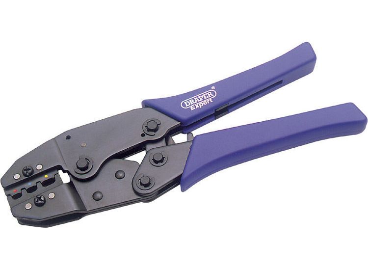 Draper 35574 220mm Ratchet Action Terminal Crimping Tool