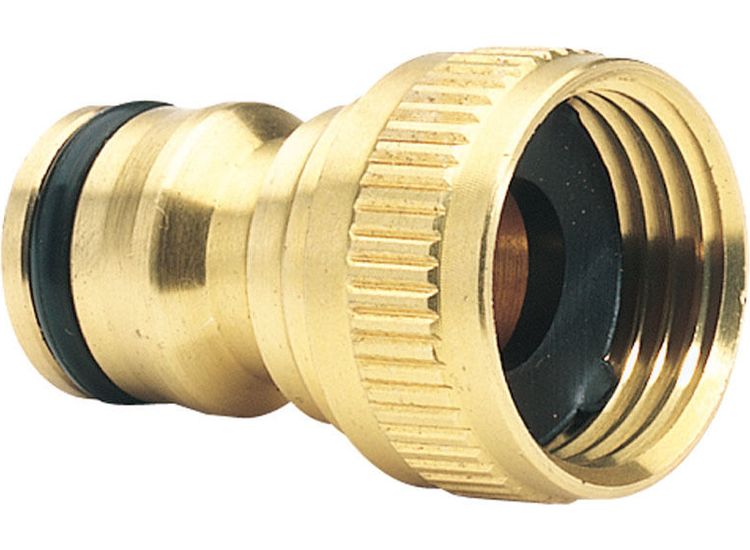 Draper 36197 Brass Garden Hose Tap Connector (1/2")