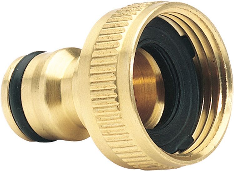 Draper 36198 Brass Garden Hose Tap Connector (3/4")