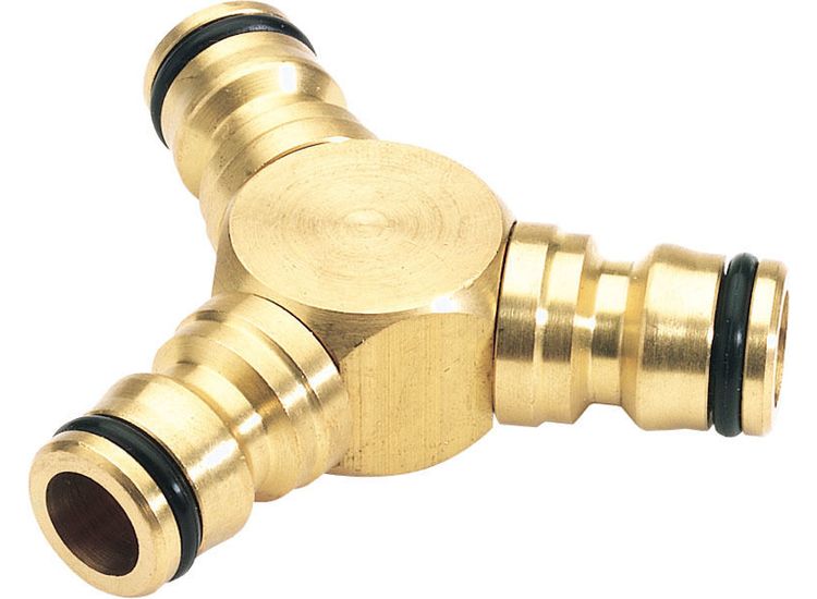 Draper 36238 Brass 3 Way Connector