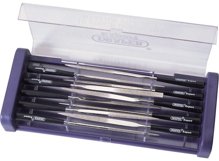 Draper 36326 140mm Diamond Needle File Set (10 Piece)